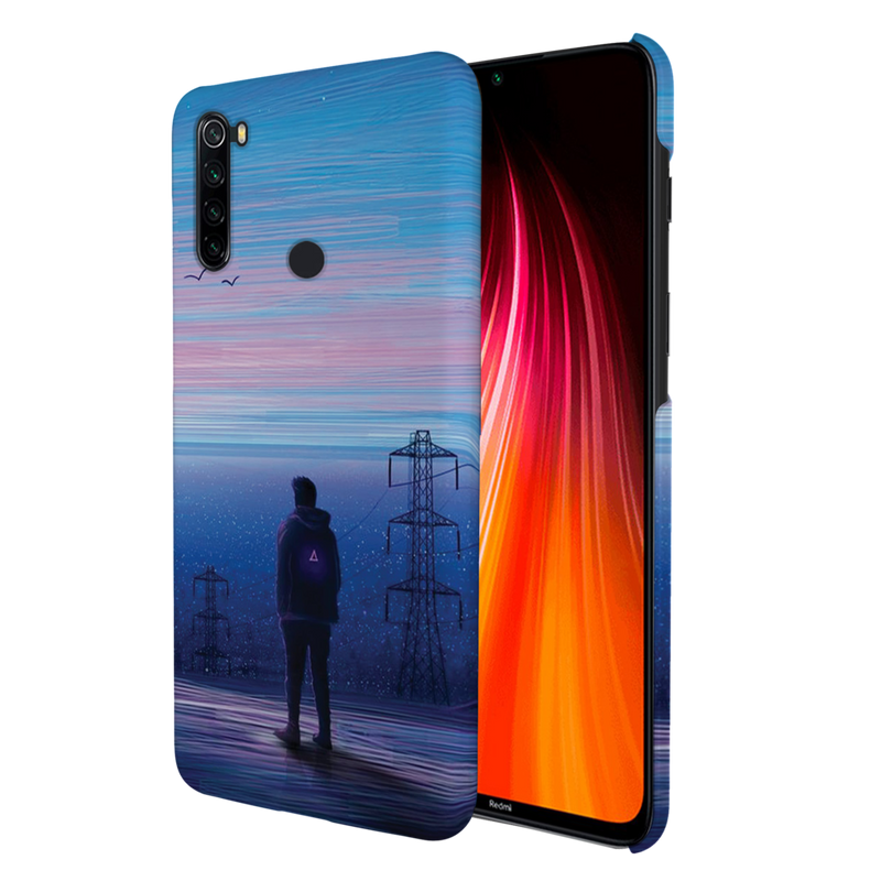 Alone at night Printed Slim Cases and Cover for Redmi Note 8