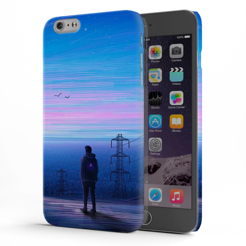 Alone at night Printed Slim Cases and Cover for iPhone 6 Plus