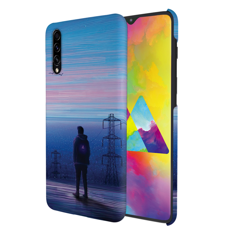 Alone at night Printed Slim Cases and Cover for Galaxy A30S