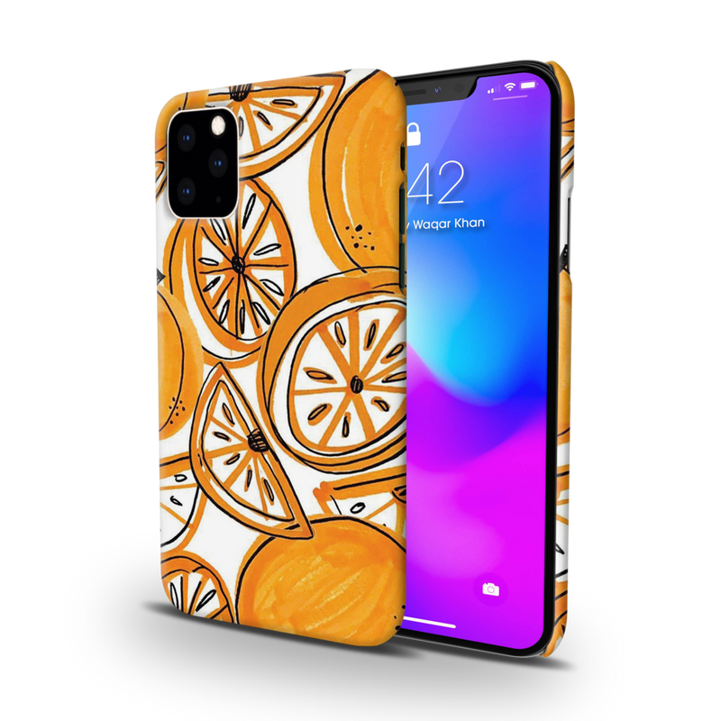 Orange Lemon Printed Slim Cases and Cover for iPhone 11 Pro