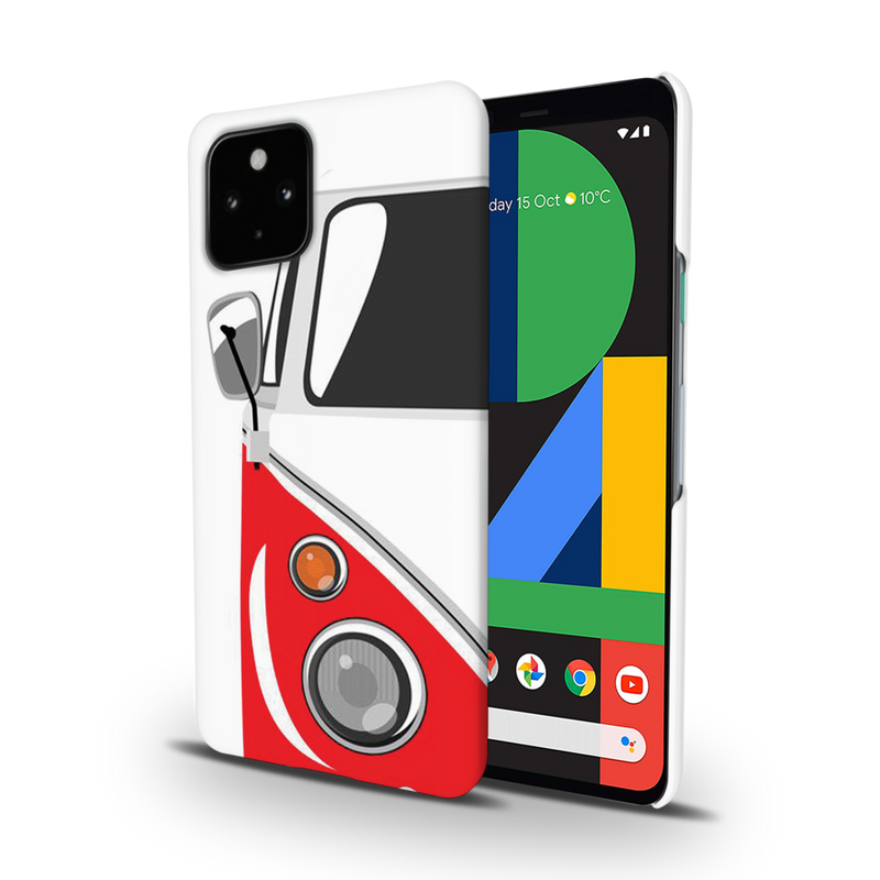 Red Volkswagon Printed Slim Cases and Cover for Pixel 4A