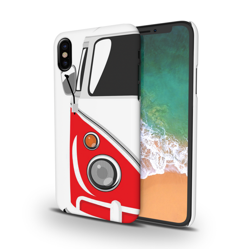 Red Volkswagon Printed Slim Cases and Cover for iPhone XS