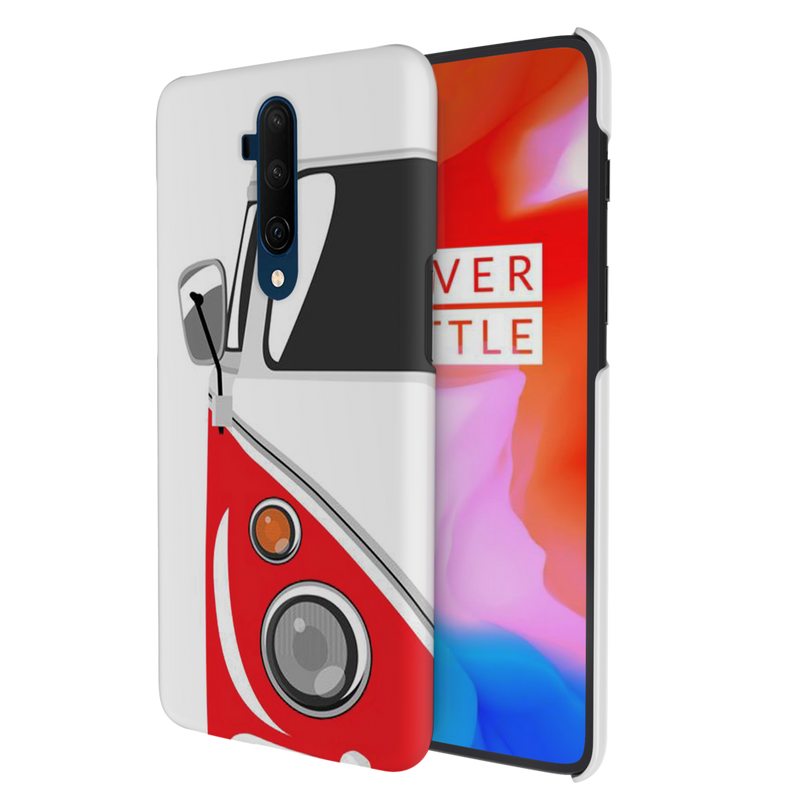 Red Volkswagon Printed Slim Cases and Cover for OnePlus 7T Pro