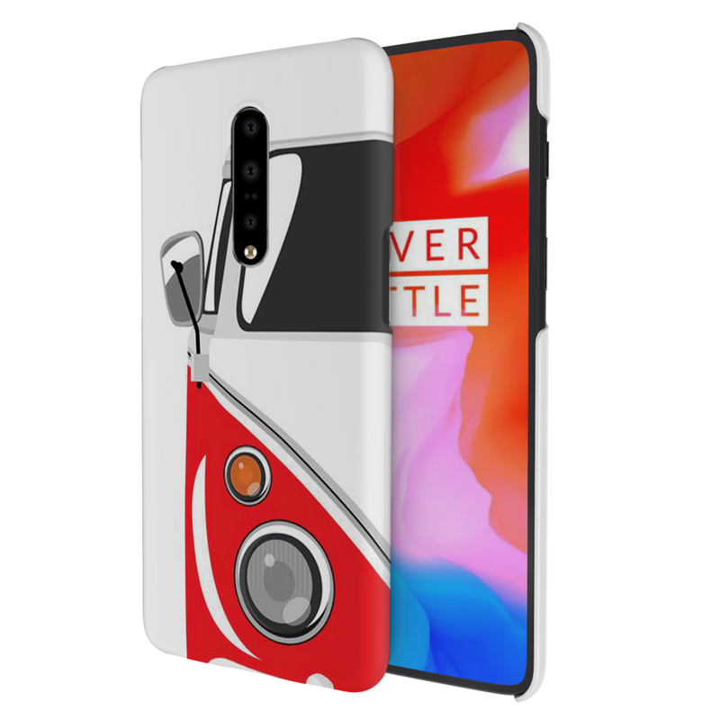 Red Volkswagon Printed Slim Cases and Cover for OnePlus 7 Pro