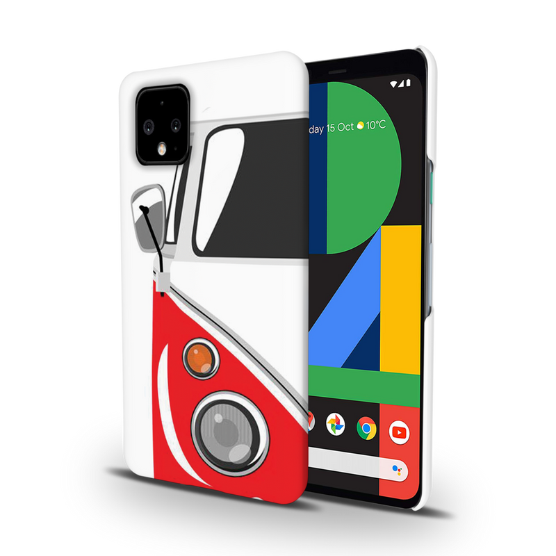 Red Volkswagon Printed Slim Cases and Cover for Pixel 4XL