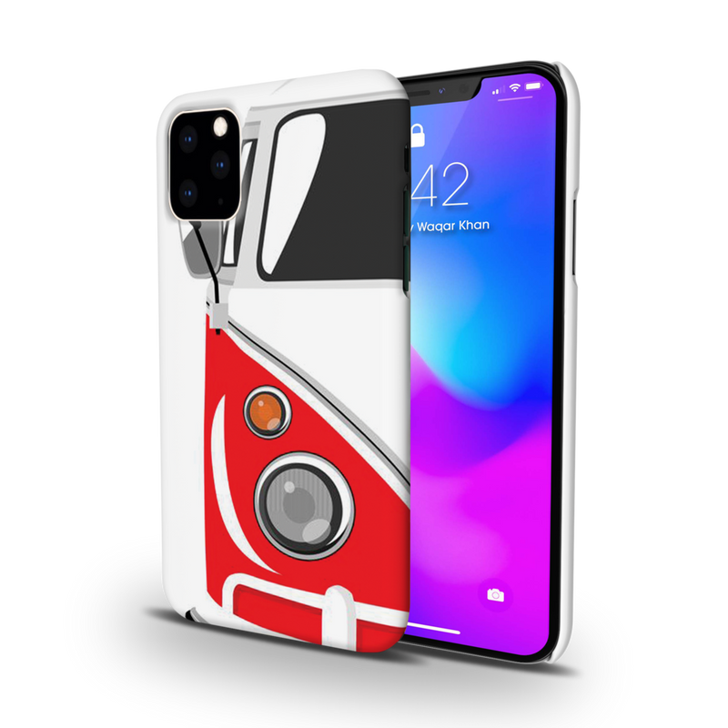 Red Volkswagon Printed Slim Cases and Cover for iPhone 11 Pro