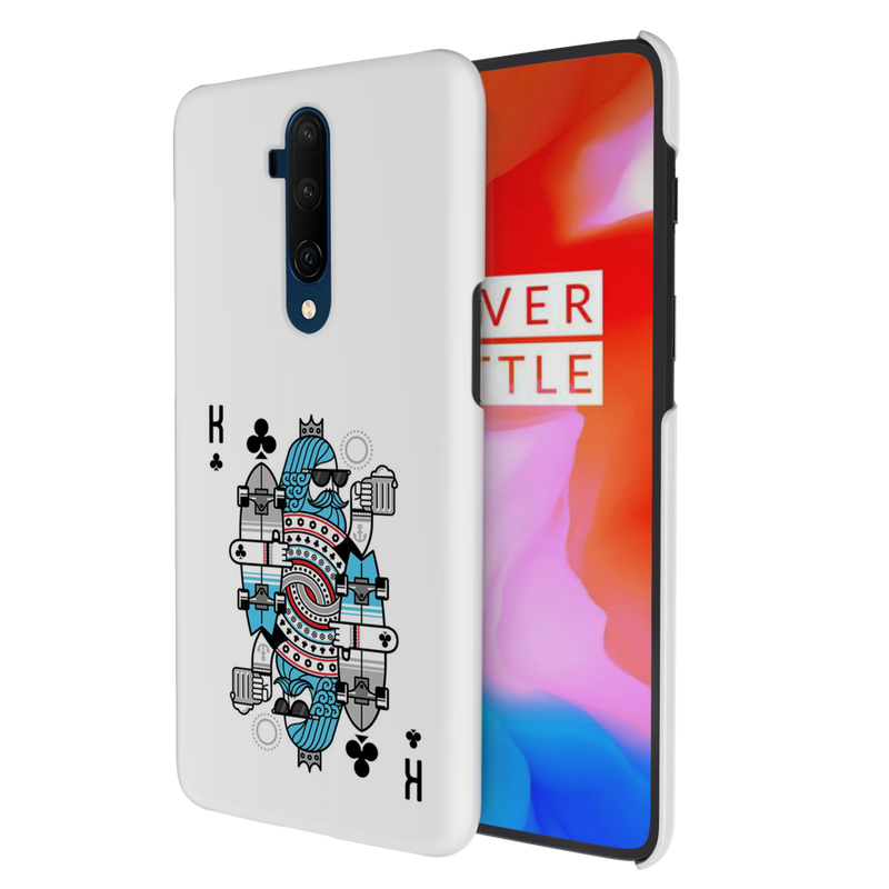 King 2 Card Printed Slim Cases and Cover for OnePlus 7T Pro