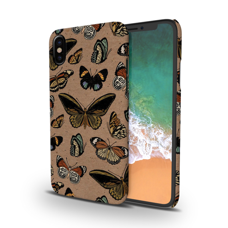 Butterfly Printed Slim Cases and Cover for iPhone X