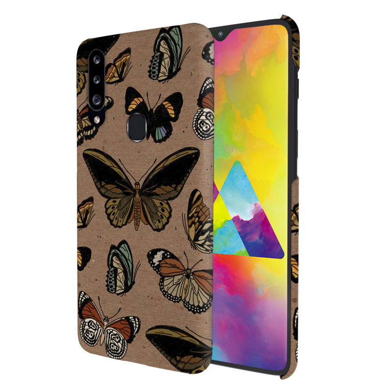 Butterfly Printed Slim Cases and Cover for Galaxy A20S