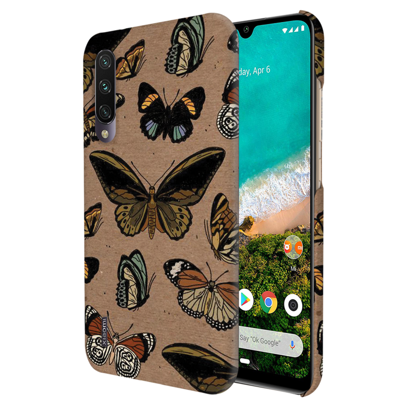 Butterfly Printed Slim Cases and Cover for Redmi A3