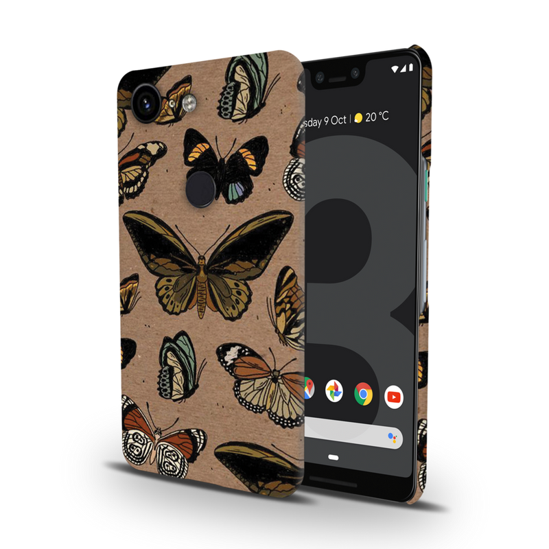 Butterfly Printed Slim Cases and Cover for Pixel 3