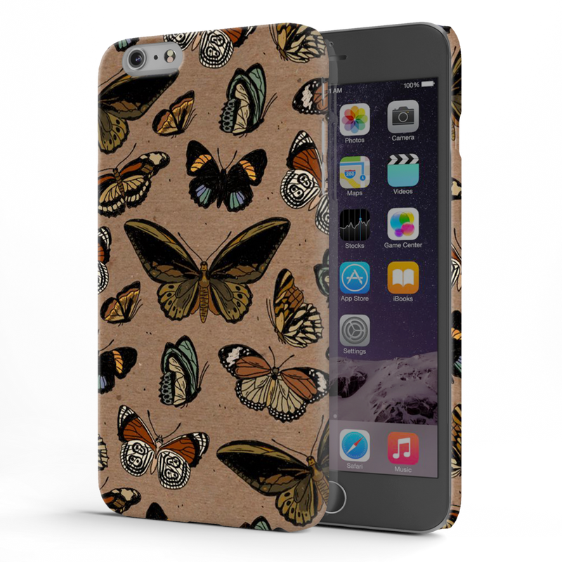 Butterfly Printed Slim Cases and Cover for iPhone 6 Plus