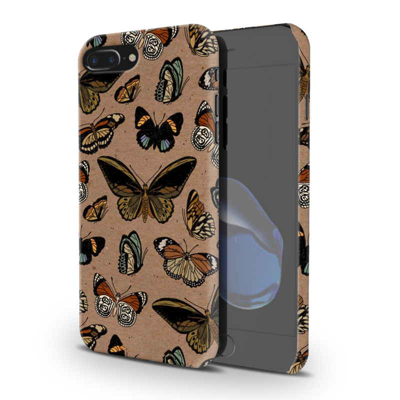 Butterfly Printed Slim Cases and Cover for iPhone 7 Plus