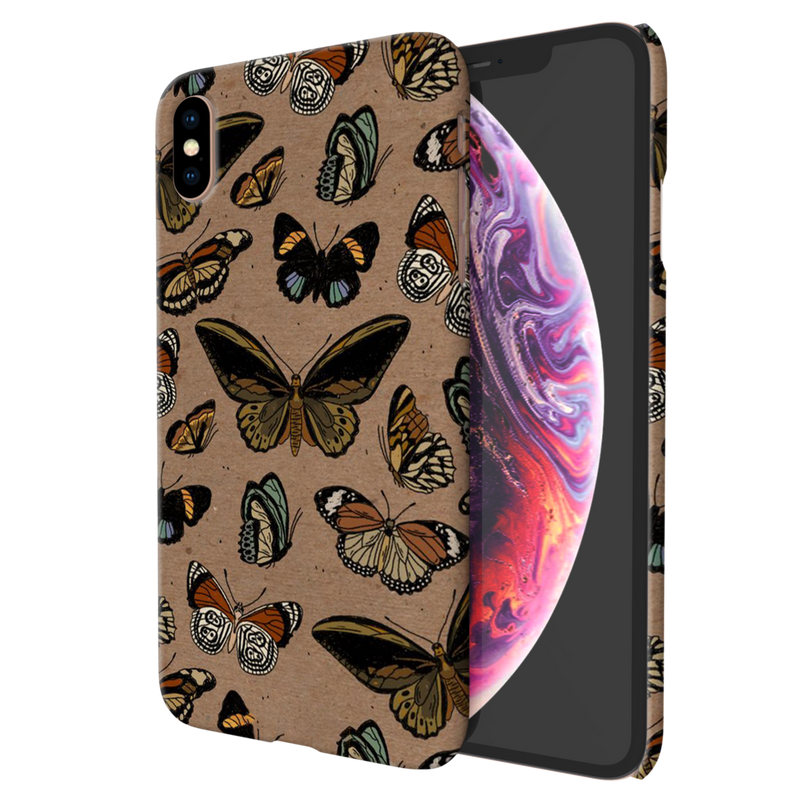 Butterfly Printed Slim Cases and Cover for iPhone XS Max