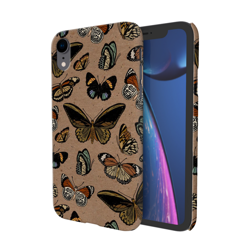 Butterfly Printed Slim Cases and Cover for iPhone XR