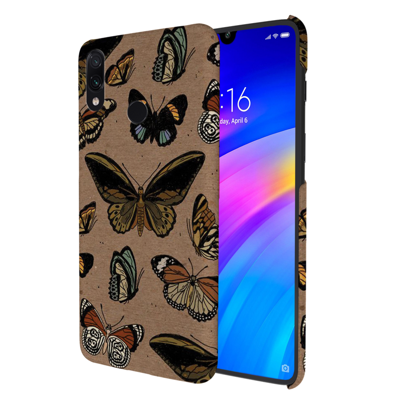 Butterfly Printed Slim Cases and Cover for Redmi Note 7 Pro