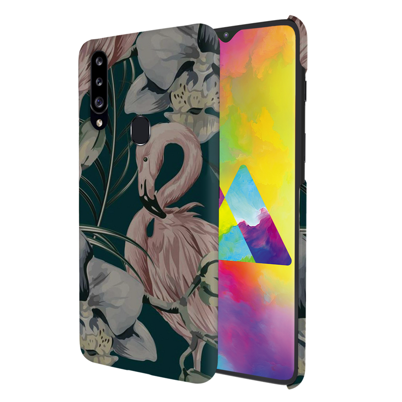 Flamingo Printed Slim Cases and Cover for Galaxy A20S