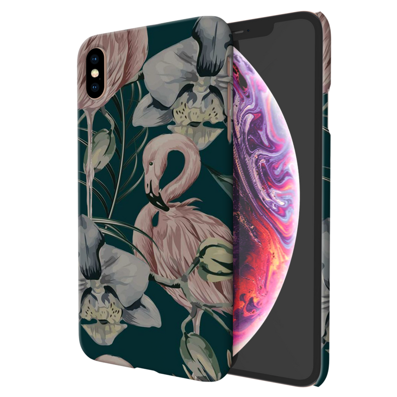 Flamingo Printed Slim Cases and Cover for iPhone XS Max