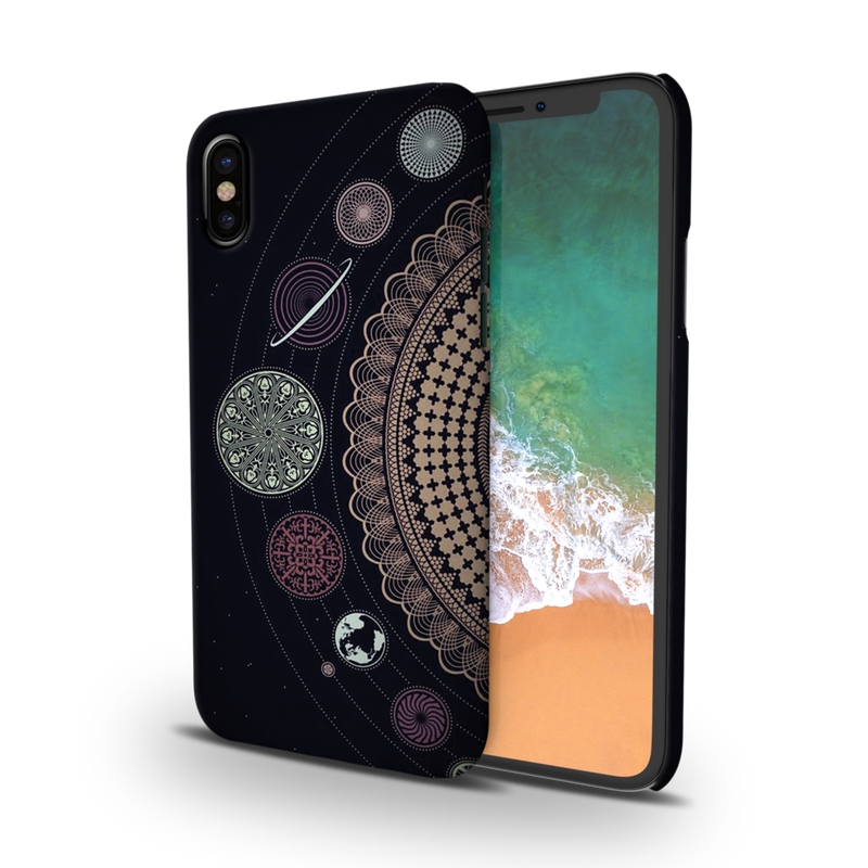 Space Globe Printed Slim Cases and Cover for iPhone XS