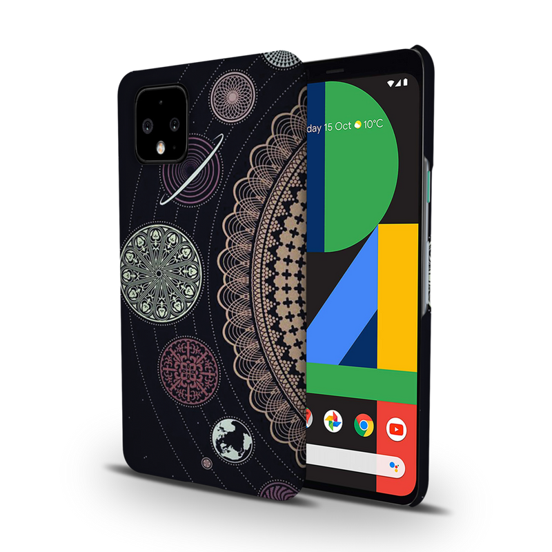 Space Globe Printed Slim Cases and Cover for Pixel 4XL