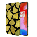 Yellow Leafs Printed Slim Cases and Cover for OnePlus 7