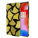 Yellow Leafs Printed Slim Cases and Cover for OnePlus 6T