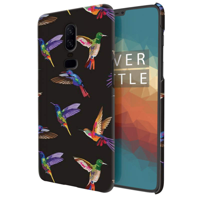 Kingfisher Printed Slim Cases and Cover for OnePlus 6
