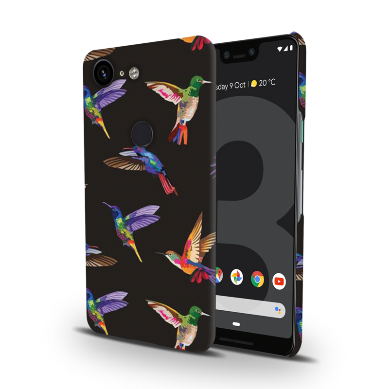 Kingfisher Printed Slim Cases and Cover for Pixel 3