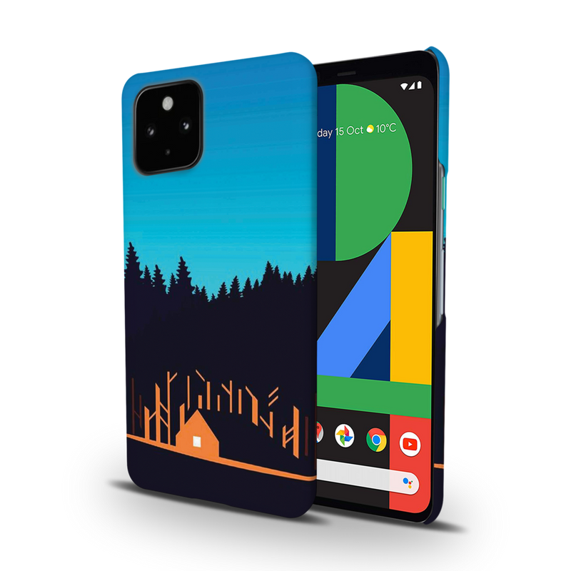 Night Stay Printed Slim Cases and Cover for Pixel 4A