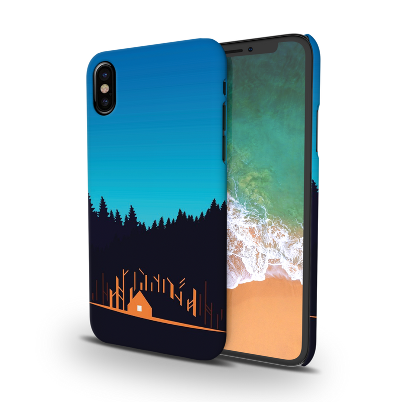 Night Stay Printed Slim Cases and Cover for iPhone X