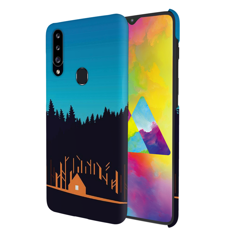 Night Stay Printed Slim Cases and Cover for Galaxy A20S