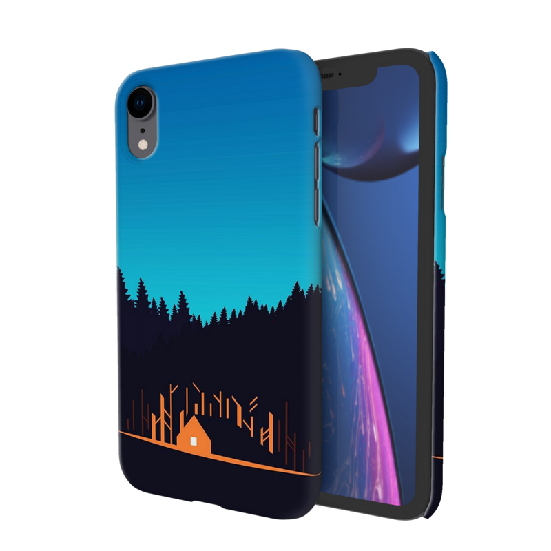 Night Stay Printed Slim Cases and Cover for iPhone XR