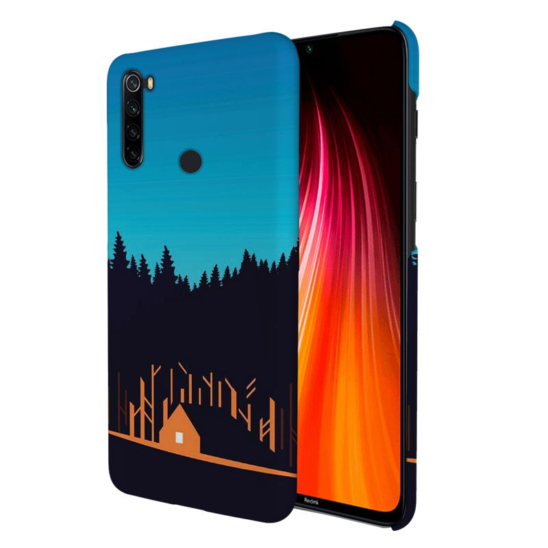 Night Stay Printed Slim Cases and Cover for Redmi Note 8