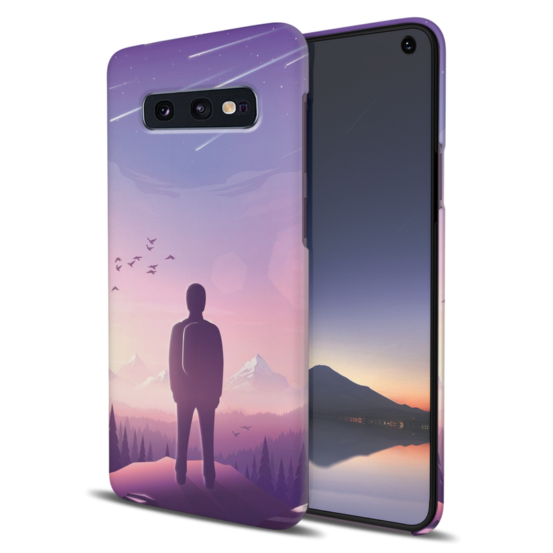 Peace on earth Printed Slim Cases and Cover for Galaxy S10E