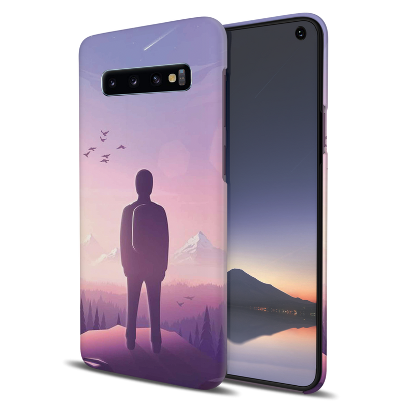 Peace on earth Printed Slim Cases and Cover for Galaxy S10 Plus