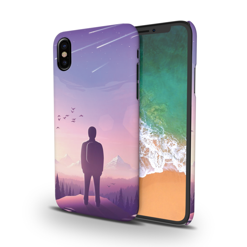 Peace on earth Printed Slim Cases and Cover for iPhone X