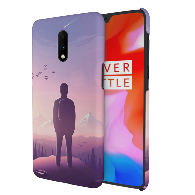 Peace on earth Printed Slim Cases and Cover for OnePlus 7