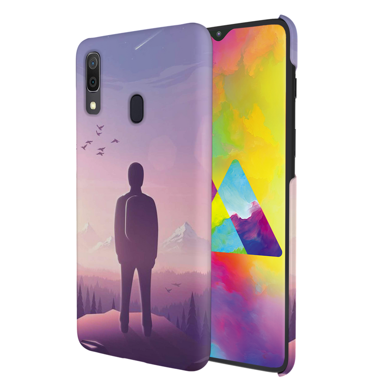 Peace on earth Printed Slim Cases and Cover for Galaxy A20