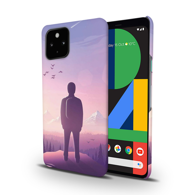 Peace on earth Printed Slim Cases and Cover for Pixel 4A