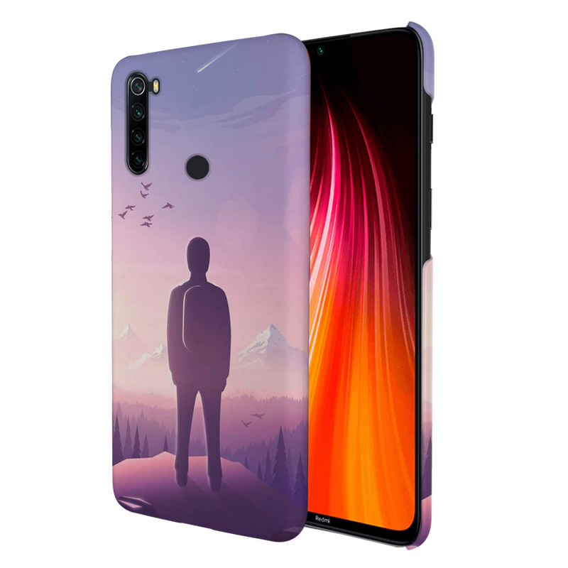 Peace on earth Printed Slim Cases and Cover for Redmi Note 8
