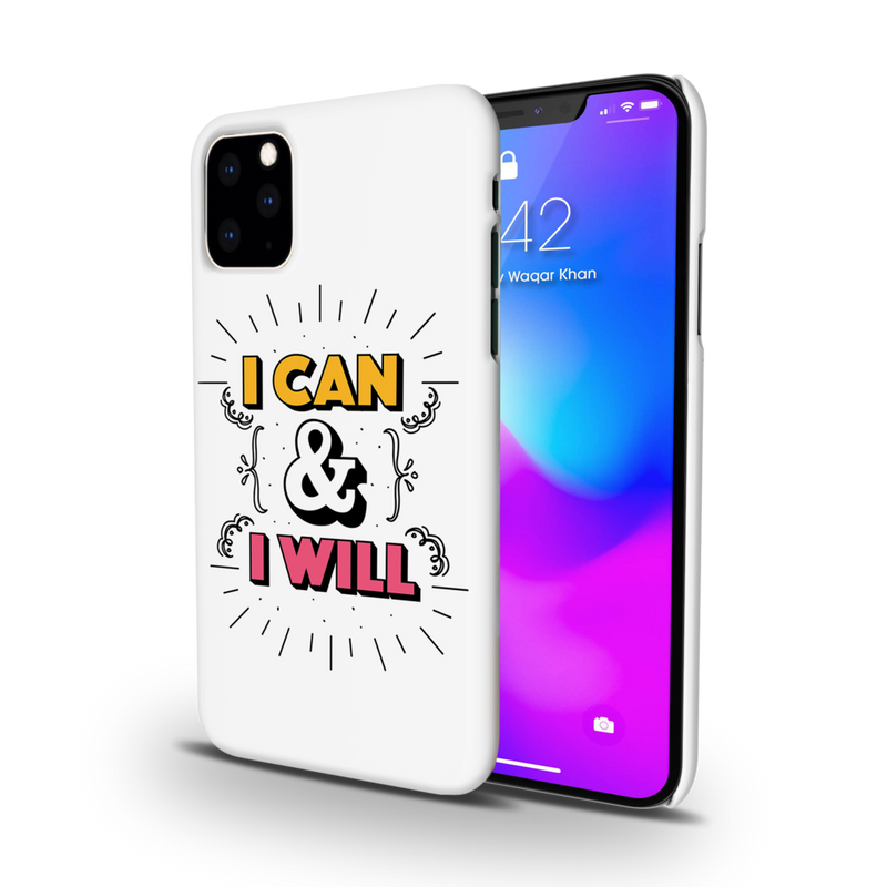 I can and I will Printed Slim Cases and Cover for iPhone 11 Pro