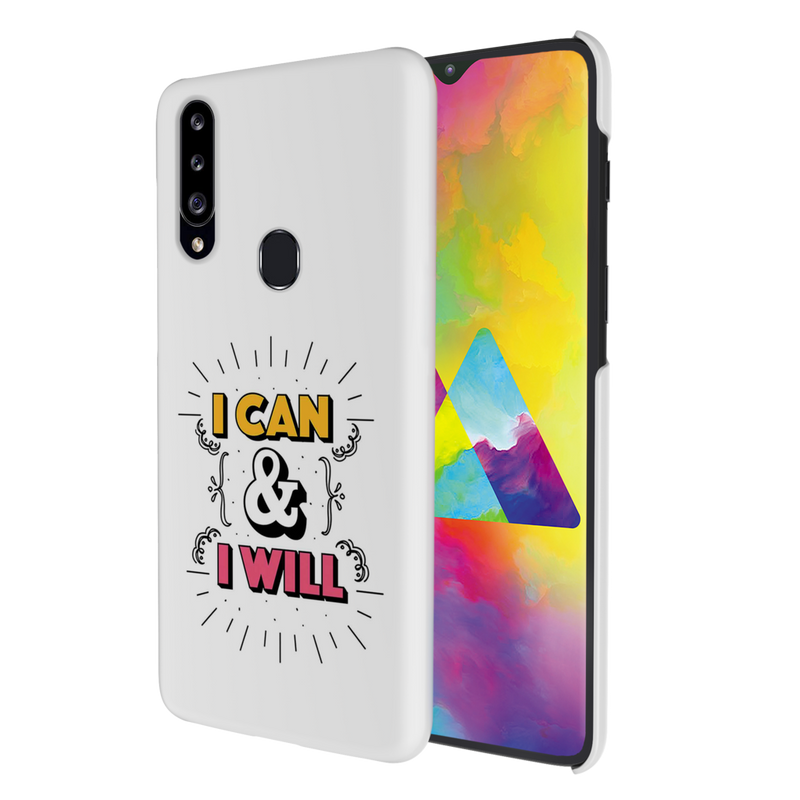 I can and I will Printed Slim Cases and Cover for Galaxy A20S