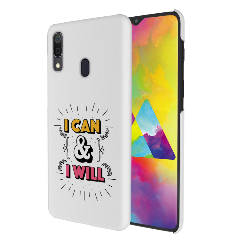 I can and I will Printed Slim Cases and Cover for Galaxy A30