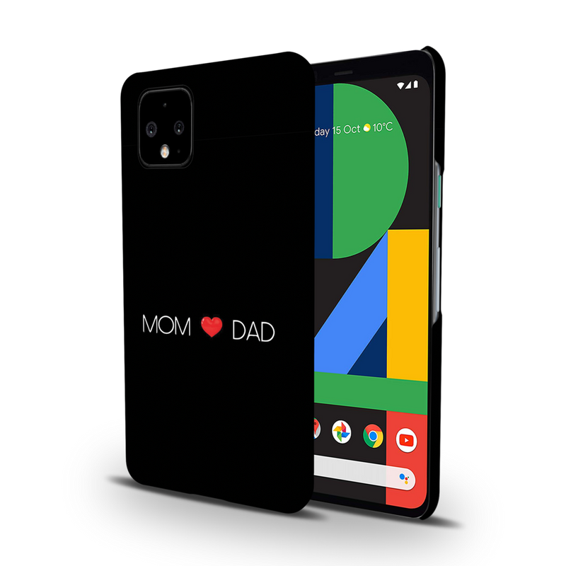 Mom and Dad Printed Slim Cases and Cover for Pixel 4XL