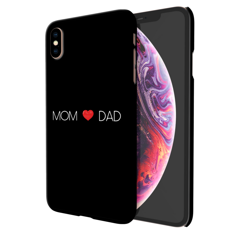 Mom and Dad Printed Slim Cases and Cover for iPhone XS Max