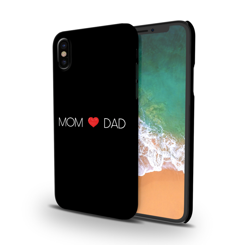 Mom and Dad Printed Slim Cases and Cover for iPhone X