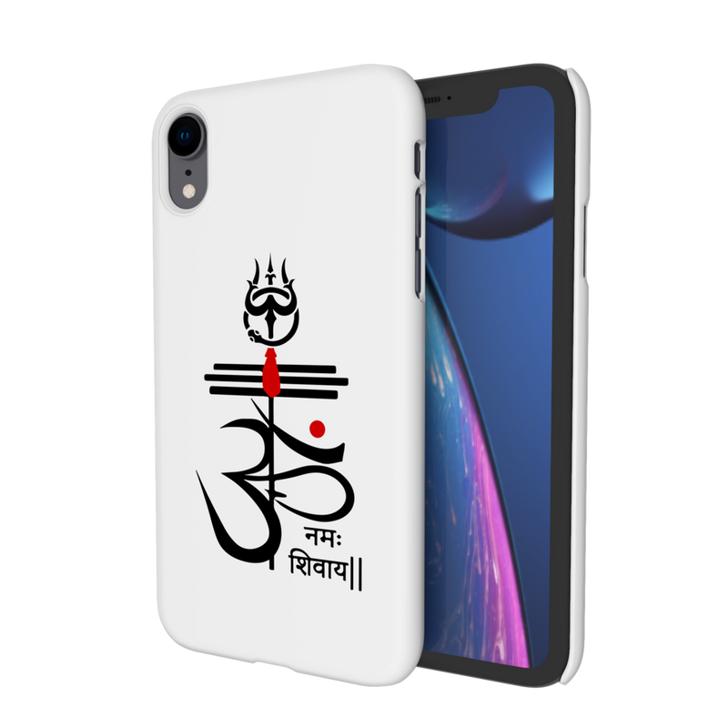 OM namah siwaay Printed Slim Cases and Cover for iPhone XR