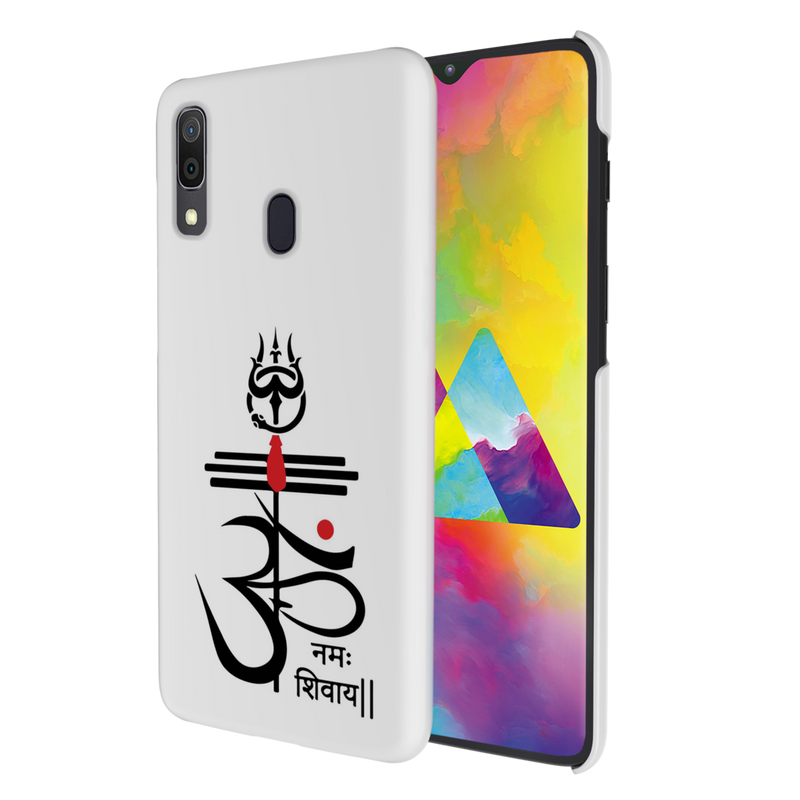 OM namah siwaay Printed Slim Cases and Cover for Galaxy A30