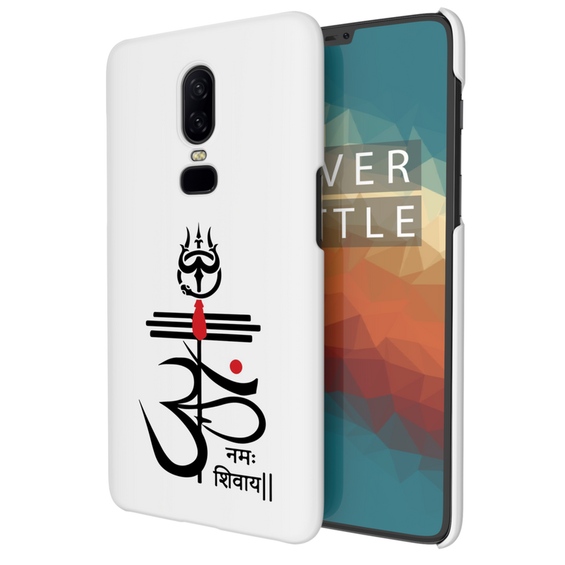 OM namah siwaay Printed Slim Cases and Cover for OnePlus 6