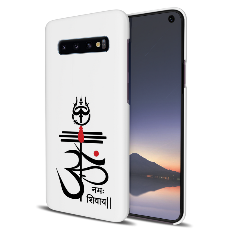 OM namah siwaay Printed Slim Cases and Cover for Galaxy S10